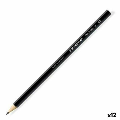 Farveblyanter Staedtler Wopex Sort (12 enheder)