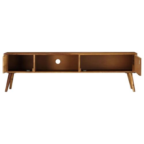 Tv-skab 140x30x40 cm massivt sheeshamtræ