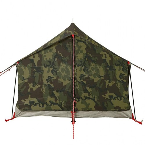 2-personers campingtelt - vandafvisende camouflage, A-stel