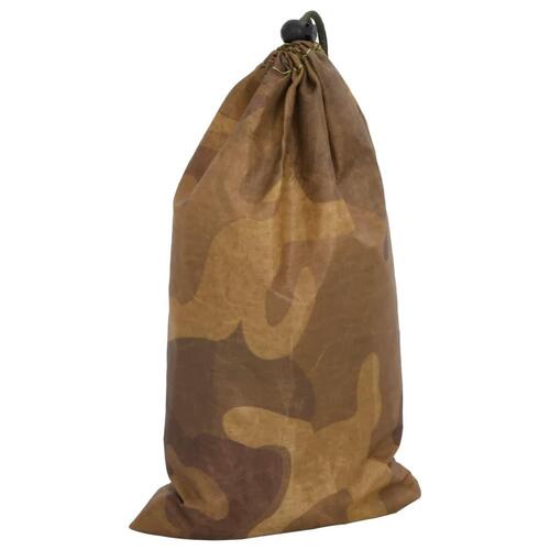 Camouflagenet 412x144 cm med opbevaringspose sandfarvet