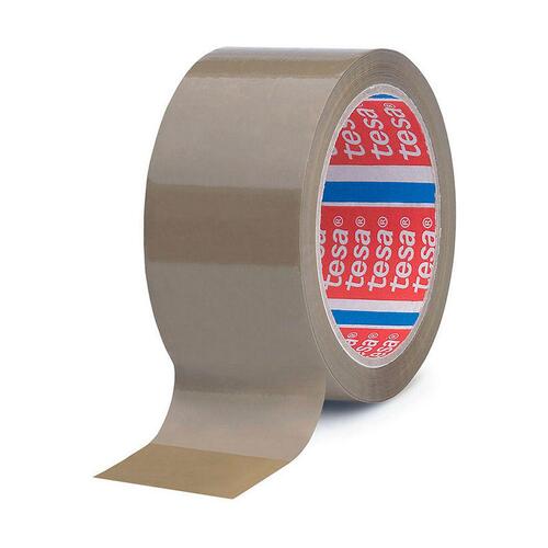 Selvklæbende bånd TESA Brun (50 mm x 66 m)