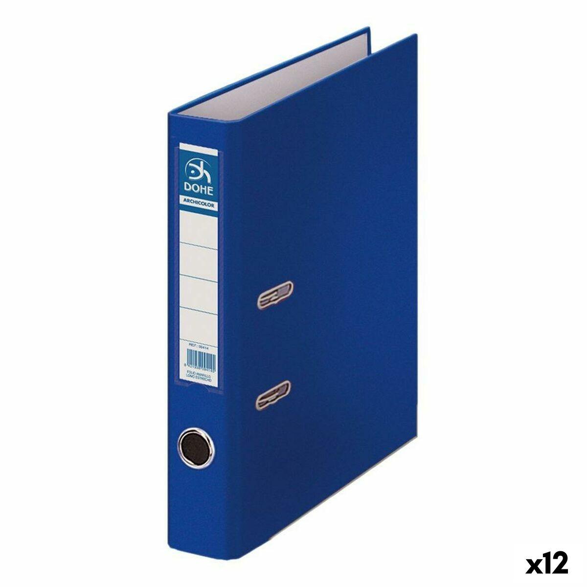 Ringbind DOHE A4 Blå 28,5 x 32 x 45 cm (12 enheder)