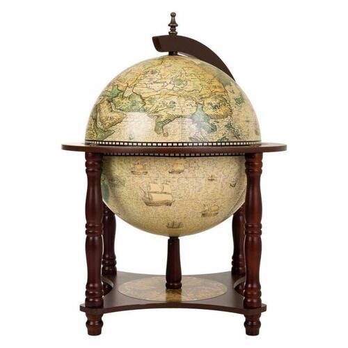 Globus Alexandra House Living Brun 42 x 57 x 42 cm Flaskeskab