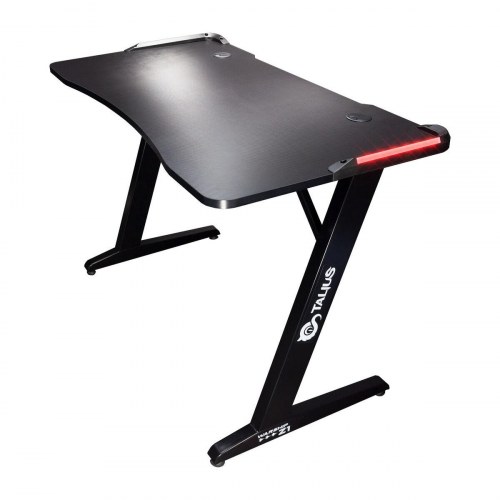 Talius Warship Z1 gaming skrivebord - 110 × 60 × 75 cm, sort