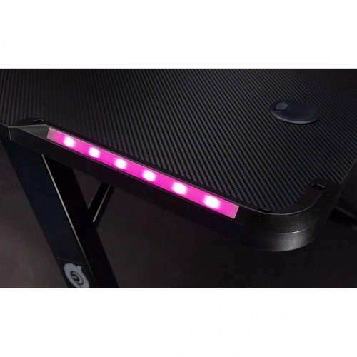 Talius Warship Z1 gaming skrivebord - 110 × 60 × 75 cm, sort