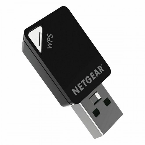 Netgear A6100-100PES Wi‑Fi USB-adapter (sort)