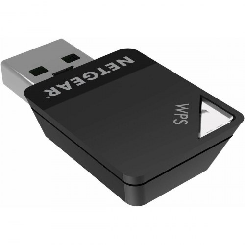 Netgear A6100-100PES Wi‑Fi USB-adapter (sort)