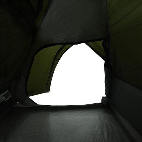 2-personers kuppeltelt - vandafvisende campingtelt, olivengrøn