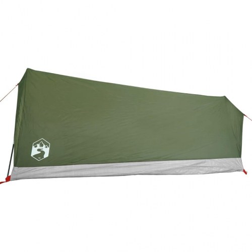 2-personers campingtelt - vandafvisende A-stel, olivengrøn
