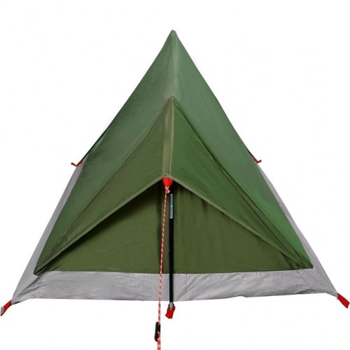 2-personers campingtelt - vandafvisende A-stel, olivengrøn