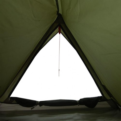 2-personers campingtelt - vandafvisende A-stel, olivengrøn