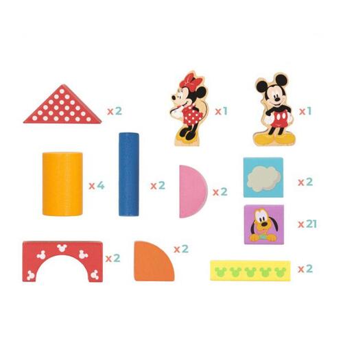 Dåse med Byggeblokke Disney (40 stk)