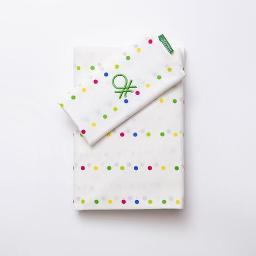 Sengetøj sæt Benetton Rainbow 3 Dele