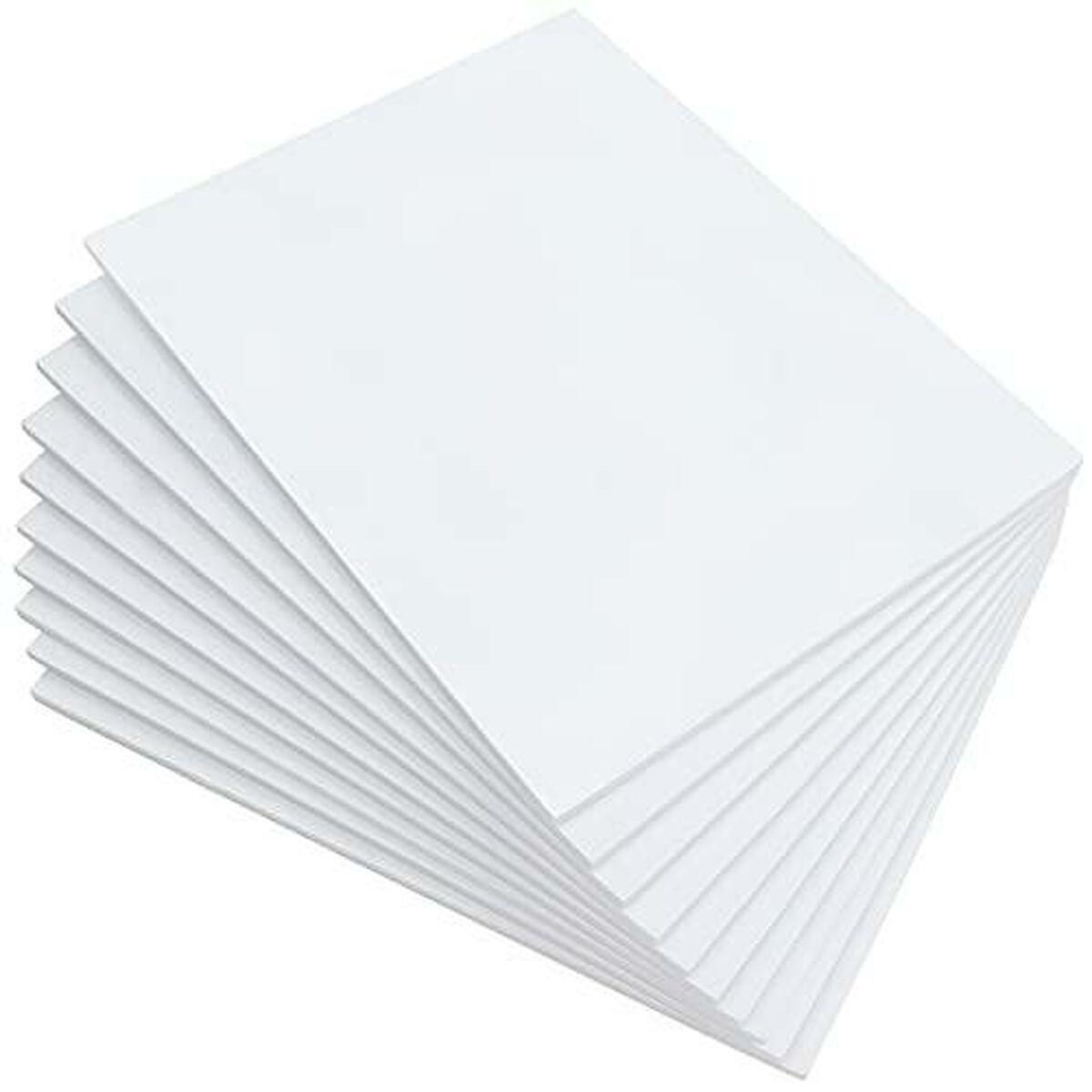 Eva Gummi Fama Eb58 Hvid 2 Mm 50 X 70 Cm 10 Enheder