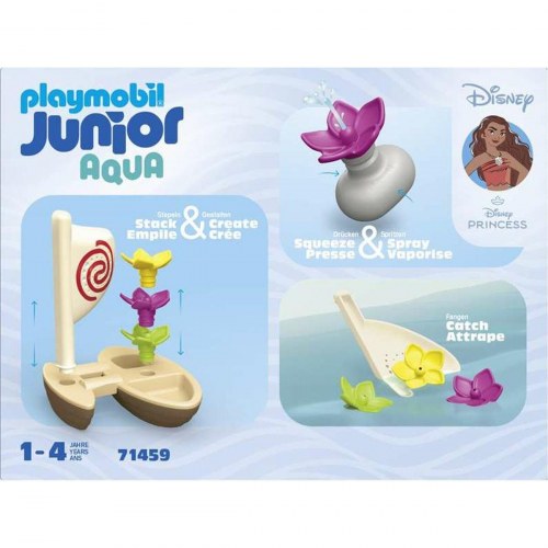 Legetøjssæt Playmobil 71459 - figurer og båd (8 dele)