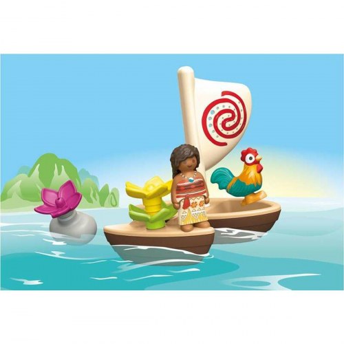 Legetøjssæt Playmobil 71459 - figurer og båd (8 dele)