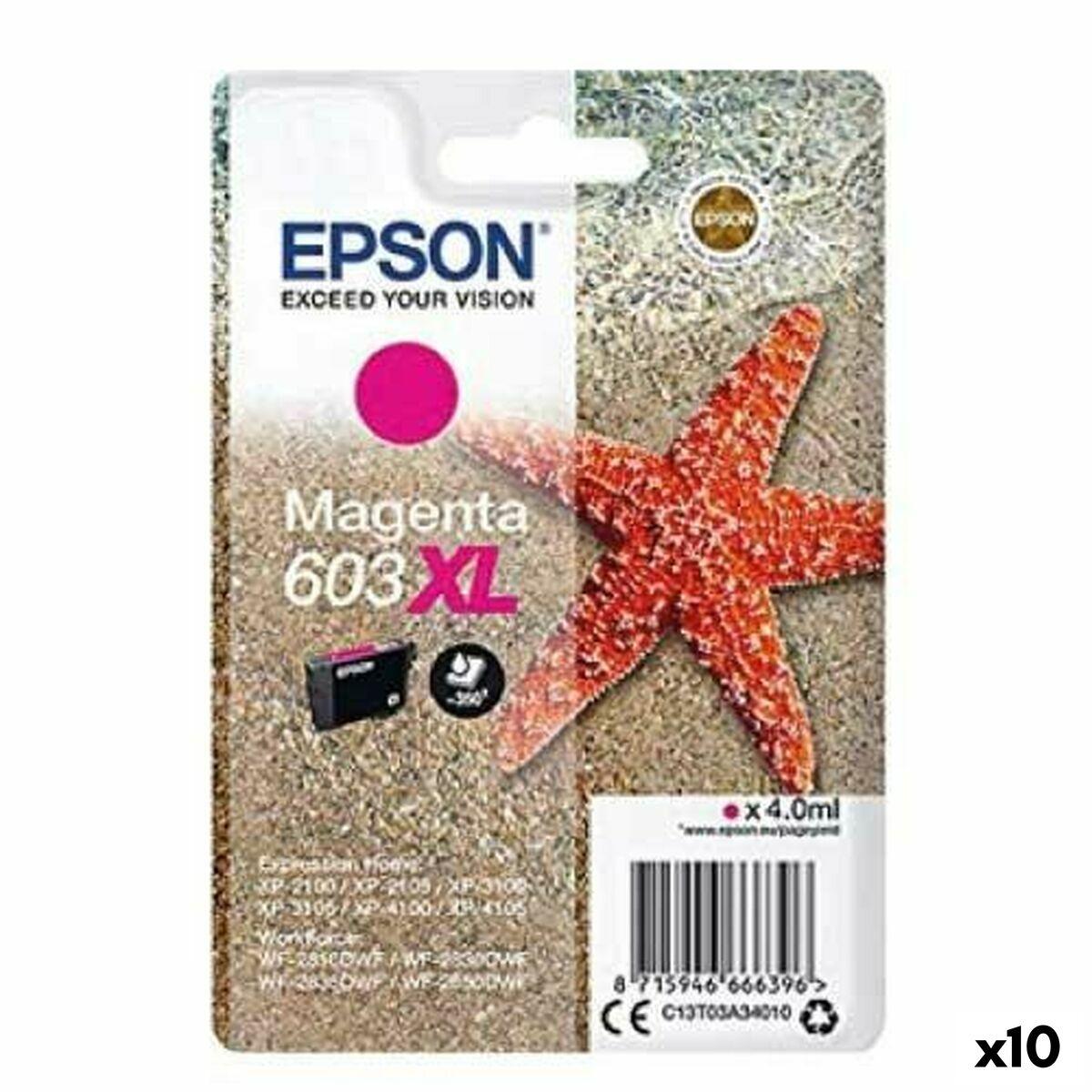 Original Blækpatron Epson 603 Xl Magenta 10 Enheder