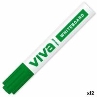 Whiteboard-pen Molin VIVA Grøn (12 enheder)