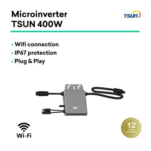 Selvinstallerende Solcellekit Tornasol Energy KitPlug&PlayEffx400x60 400 W 60º