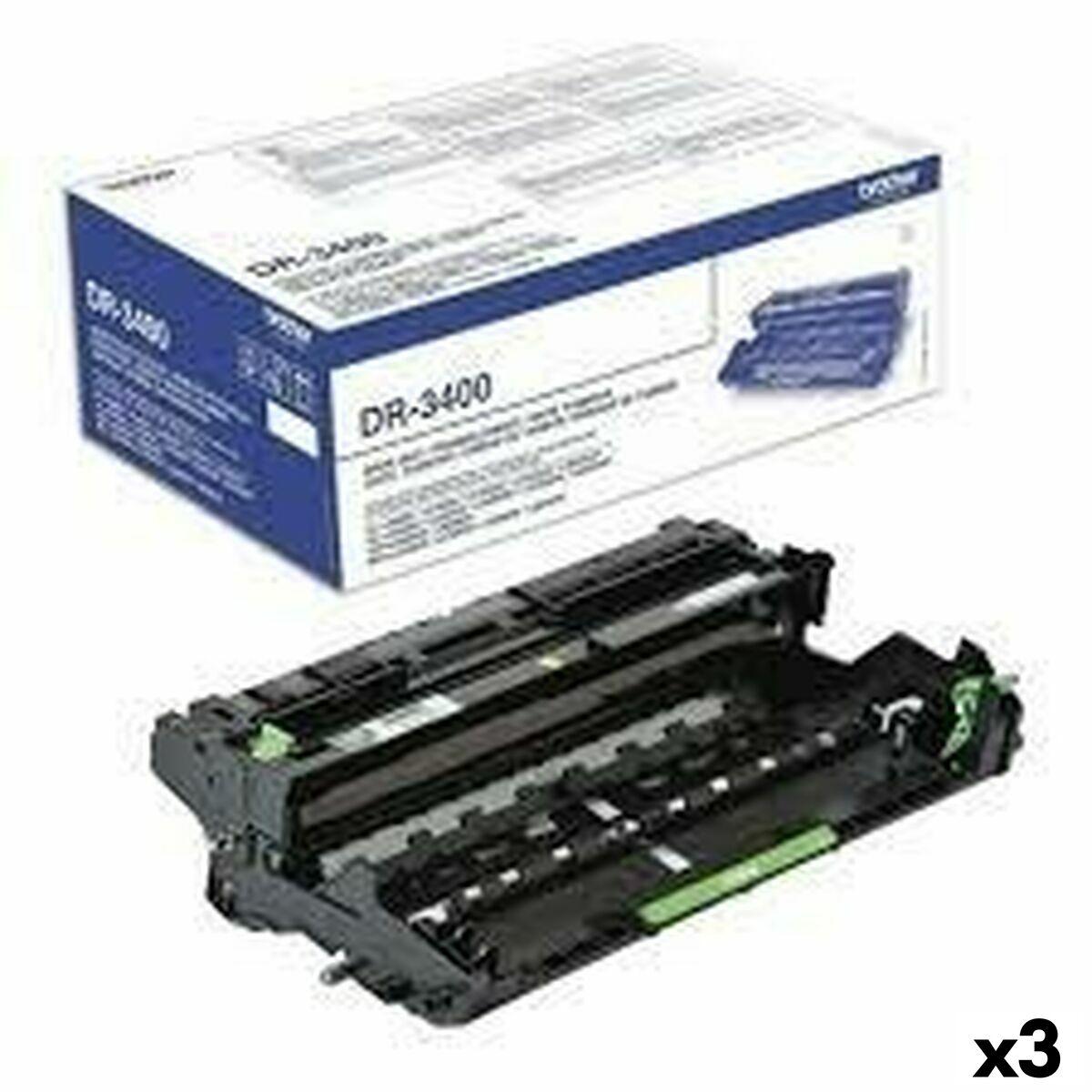 Printertromle Brother Hl L5000d L5100dn L5200dw L6300dw L6400dw / Mc L5750dw / Mfc L6800dw L6900dw Sort 3 Enheder
