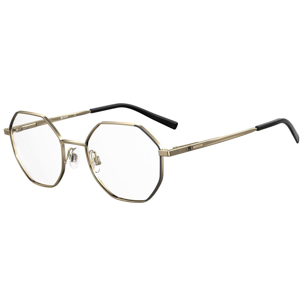 Missoni MMI00402M2F13 brillestel - Ø 51 mm, dame, metal, sort/guld