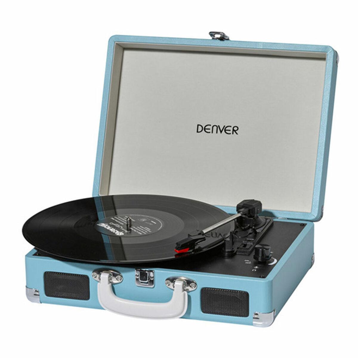 Pladespiller Denver Electronics Vpl120 Azul Blå
