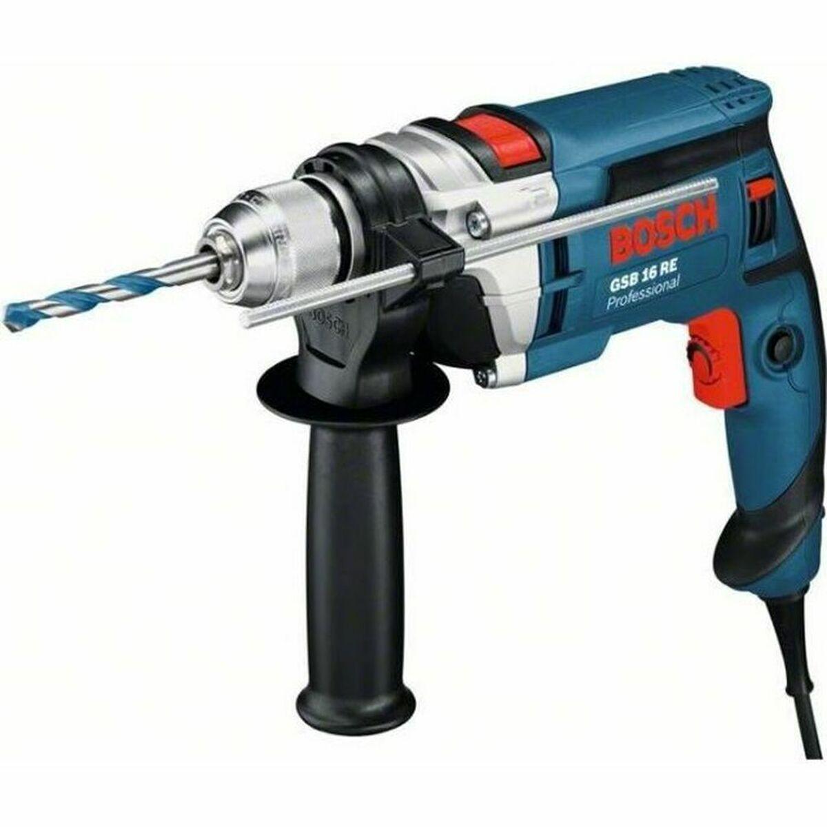 Bosch GSB 16 RE elektrisk skruetrækker/borehammer 750 W - ledningsdrevet billede