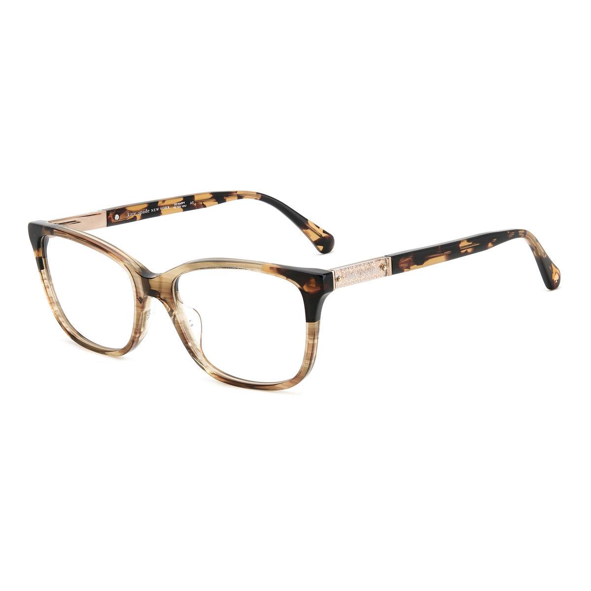 Kate Spade AMABELLAG2OHF brillestel - Ø 55 mm, dame, acetat, beige