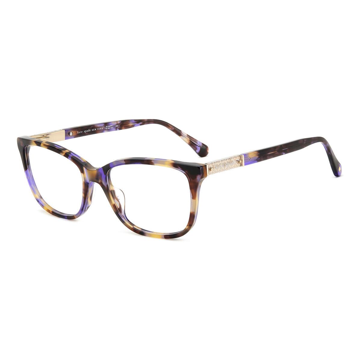 Kate Spade AMABELLAG8XSF brillestel - Ø 53 mm dame, brun acetat