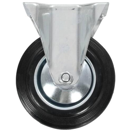 Faste hjul 12 stk. 160 mm