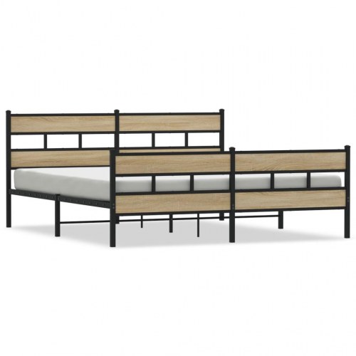 Sengeramme 193 x 203 cm - sonoma-eg