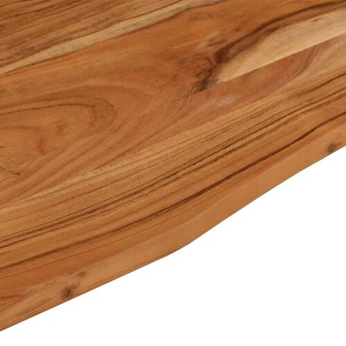 Skrivebordsplade 140x50x2,5 cm rektangulær massivt akacietræ