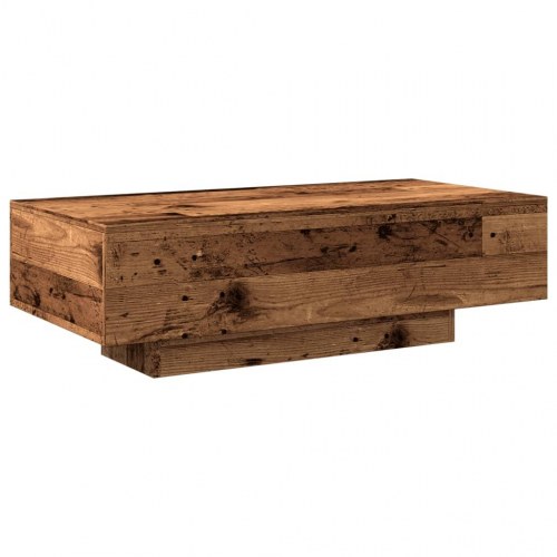 Sofabord i konstrueret træ - 100 × 49,5 × 31 cm, antikt træ