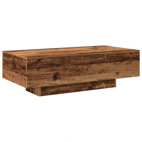 Sofabord i konstrueret træ - 100 × 49,5 × 31 cm, antikt træ