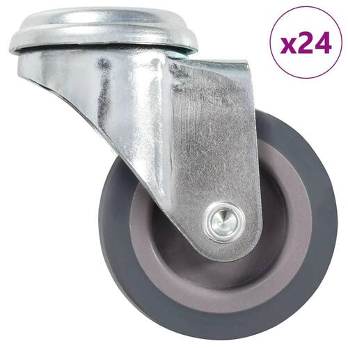 Drejehjul med bolthul 24 stk. 50 mm