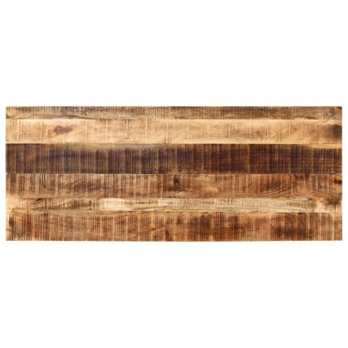 Traktor-barbord i massivt mangotræ rød 60 x 150 x 107 cm