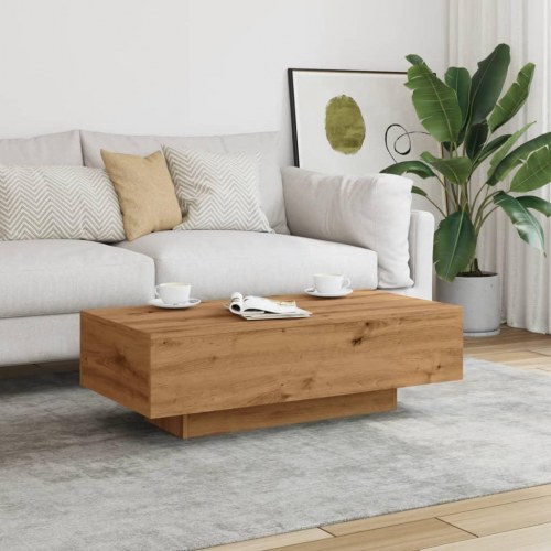 Sofabord i konstrueret træ - kunsteg, 100 × 49,5 × 31 cm