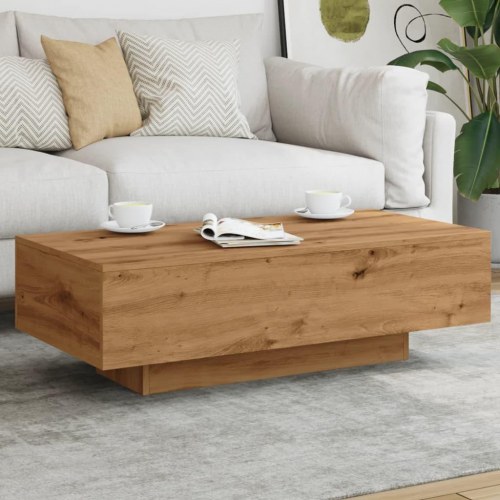 Sofabord i konstrueret træ - kunsteg, 100 × 49,5 × 31 cm