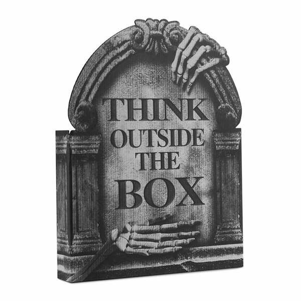 Halloween gravsten - dekoration 28 × 35 cm