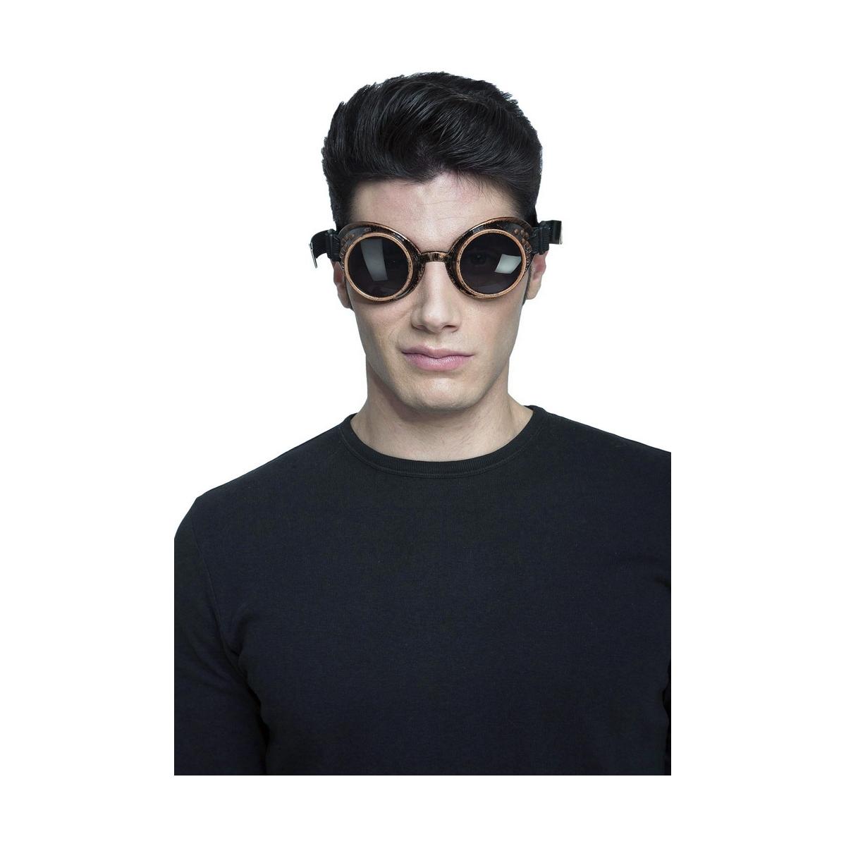 Kostume briller Steampunk - Sort