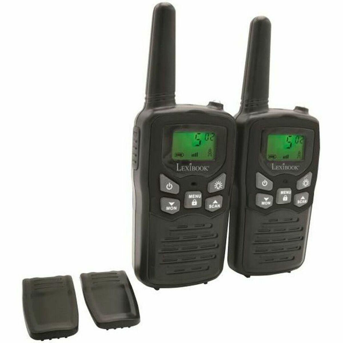 Lexibook TW58 walkie-talkie sæt - 2 stk., sort/blå billede