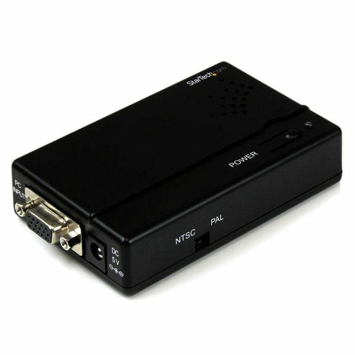 Vga Adapter Startech Vga2vid Sort