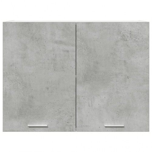 Hængeskab Lyon - betongrå 80×31×60 cm i konstrueret træ