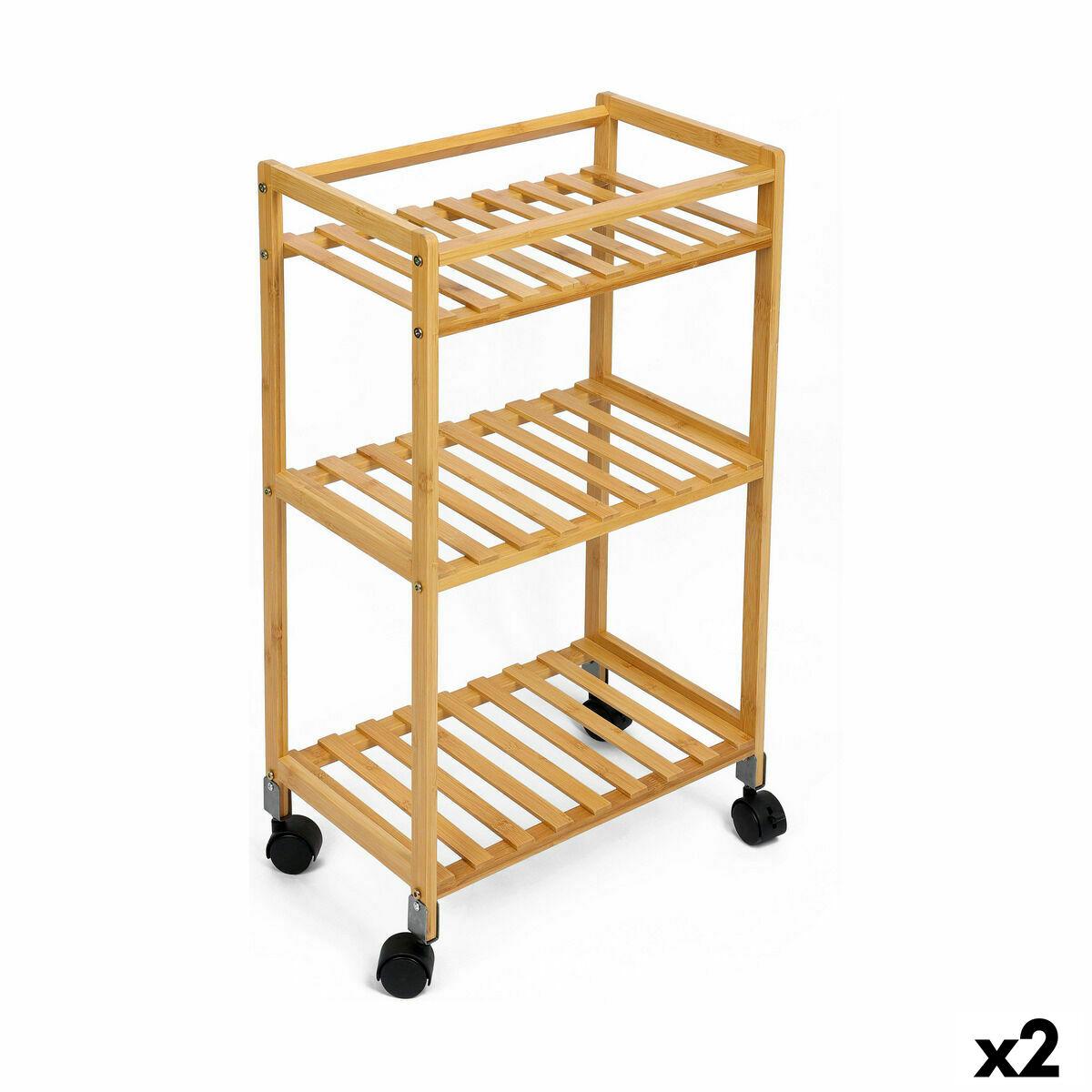 Rullebord Confortime Natur Bambus Enheder