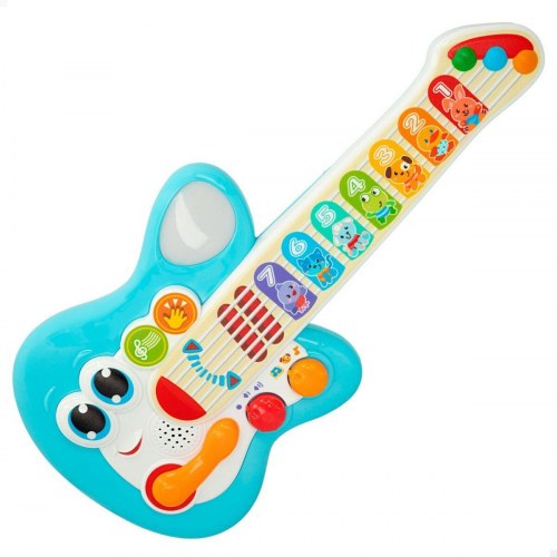 Winfun Baby Maestro Touch Guitar - blå legetøjsguitar, 17 × 38 × 5 cm (2 stk.)