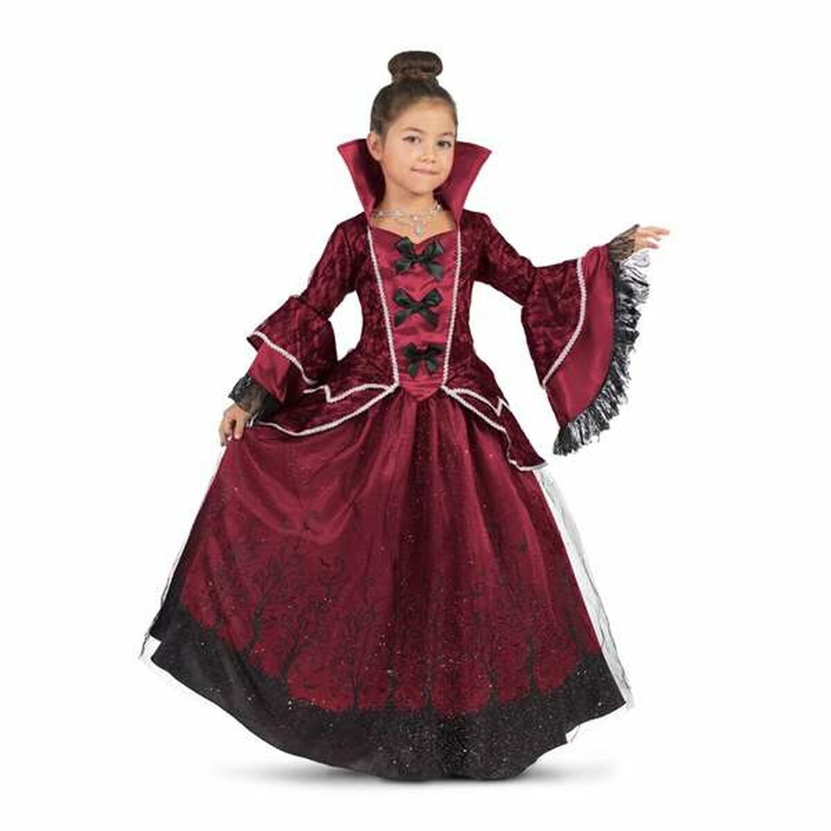 Vampirdronning - børnekostume 5-6 år