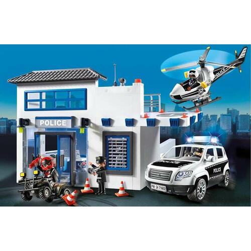 Playset Playmobil 71602 Politi