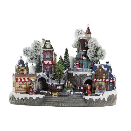 Julepynt By LED Lys Harpiks PVC (47 x 36 x 34 cm)