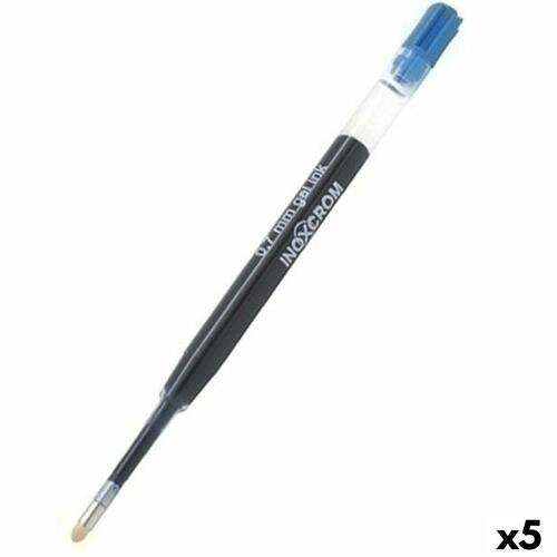 Refill for pens inoxcrom Roller Gel 0,7 mm 5 enheder
