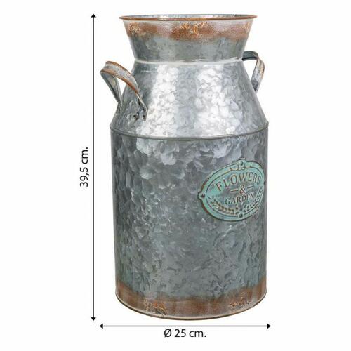 Dekorativ kande Alexandra House Living Metal Mælkekande 22 x 39 x 25 cm